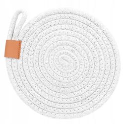 PODSTAWKA POD GARNEK biała ochronna podkładka kuchenna pod gorące naczynia