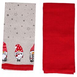 ŚCIERKA KUCHENNA bawełniane ręczniczki kuchenne zestaw 2 szt na święta