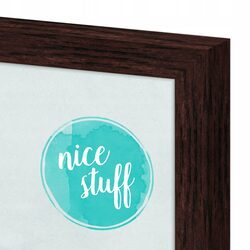 RAMKA 59,4X84,1 A1 RAMKA NA ZDJĘCIA Ramki na zdjęcie WENGE ciemny BRĄZ