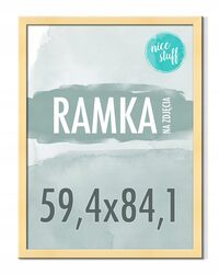 RAMKA 59,4X84,1 A1 RAMKA NA ZDJĘCIA Ramki na zdjęcie ZŁOTA ZŁOTE ZŁOTY