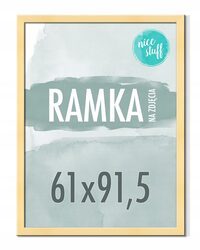 RAMKA 61x91,5 RAMKA NA ZDJĘCIA 91,5x61 Ramki na zdjęcie ZŁOTA ZŁOTE ZŁOTY
