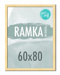 RAMKA 60x80 RAMKA NA ZDJĘCIA 80x60 Ramki na zdjęcie ZŁOTA ZŁOTE ZŁOTY