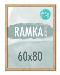 RAMKA 60x80 RAMKA NA ZDJĘCIA Ramki na zdjęcie wotan drewniany 80x60 cm