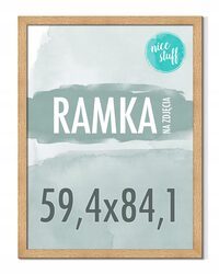 RAMKA 59,4X84,1 A1 RAMKA NA ZDJĘCIA Ramki na zdjęcie wotan drewniany