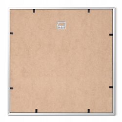 RAMKA 60x60 Ramka na zdjęcia 60x60 Ramki na zdjęcie kwadratowa SREBRNA MDF